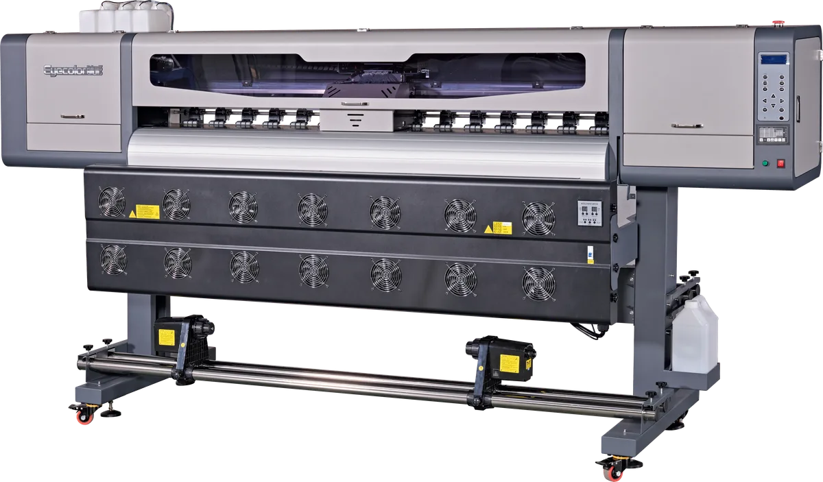 ES 1800 Quad Head eco-solvent printer for printing on PP film and Backlit film
