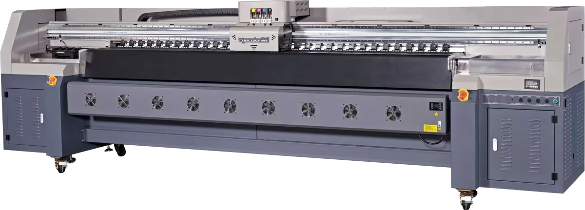 S3408 solvent printer printing on Backlit film, Car wrap film, One-way vision film